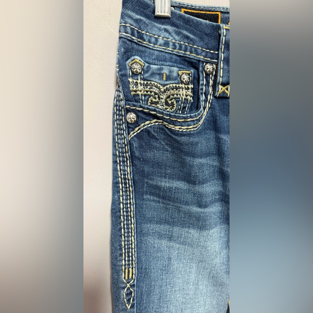 ROCK Revival PREMIUM Boot JENA Mid RISE Jeans - Picture 5 of 16